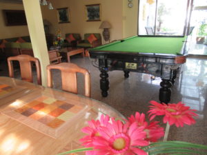 Our hotel has many facilities among which a free pool table for you to use.